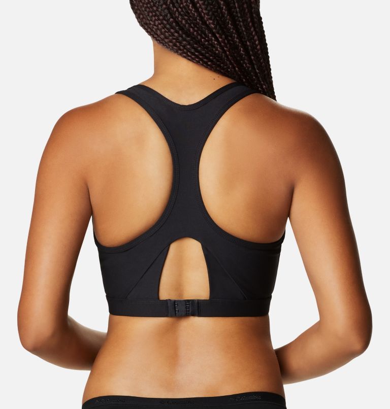 Women's Tech Omni Racer-Back Bra - High Support, Color: Black, image 4