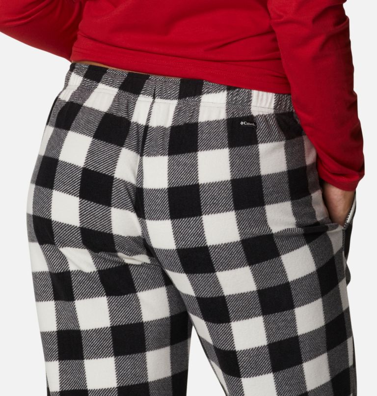 Thumbnail: Women's Bear Pajamas Set, Color: Mountain Red, image 6