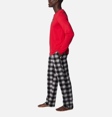 fleece pajama top mens