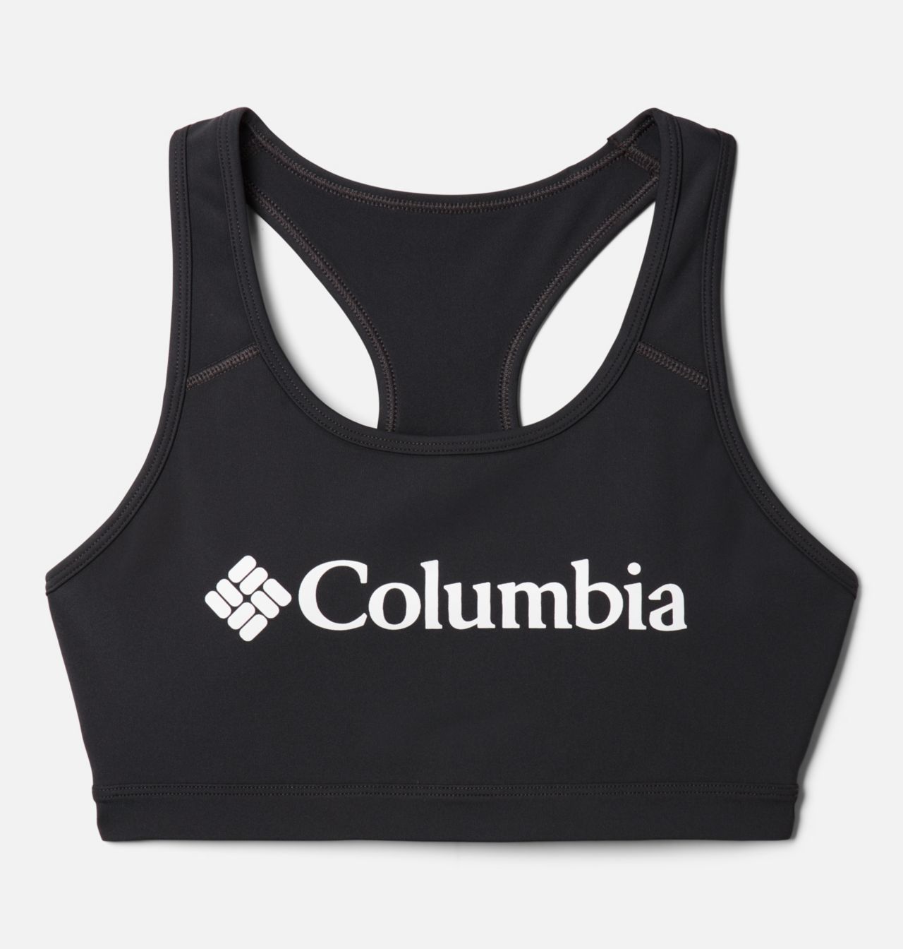Women's Racer Back Logo Bra - Medium Impact 1