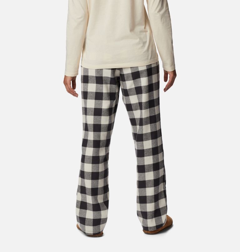 Women's Flannel Pant, Color: SHARK WOVEN BUFFALO, image 4