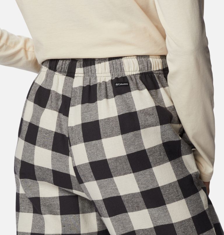 Women's Flannel Pant, Color: SHARK WOVEN BUFFALO, image 7