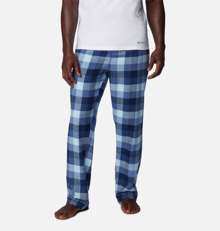 Blue Plaid Pajama Pants