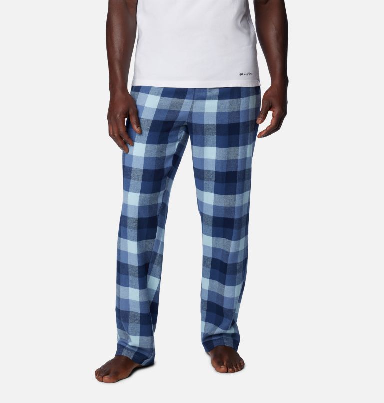 Men's Flannel Pajama Pant, Color: Dark Mountain Plaid, image 3