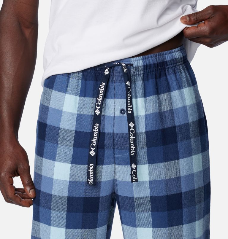 Men's Flannel Pajama Pant, Color: Dark Mountain Plaid, image 6