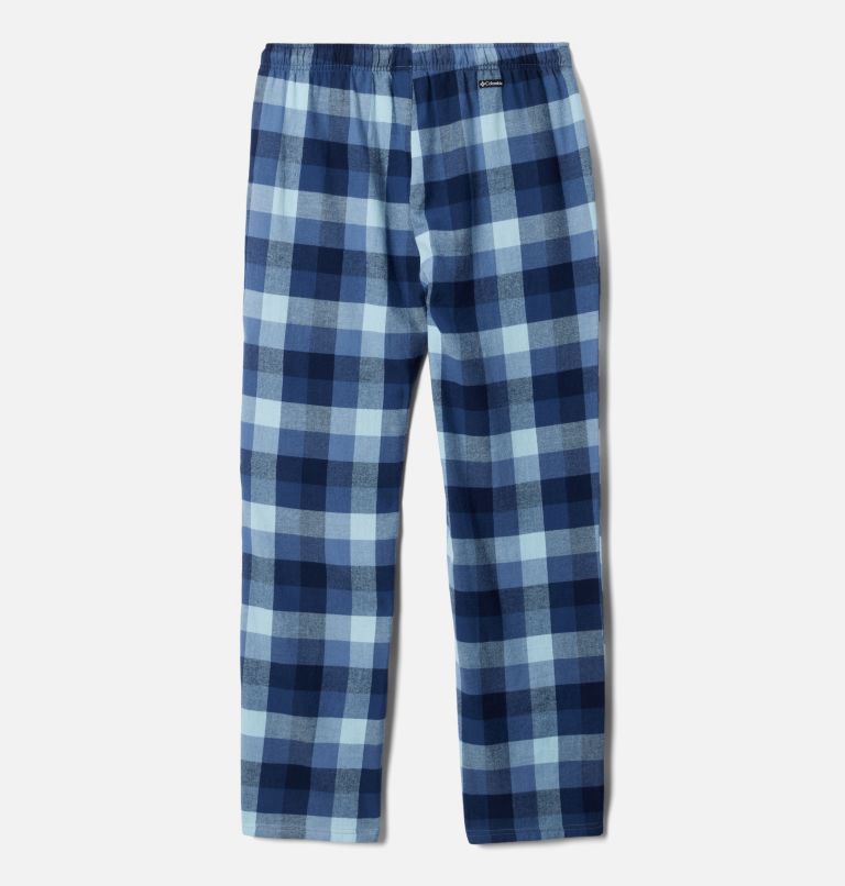 Men's Tall Woven Pajama Dark Blue Red Plaid