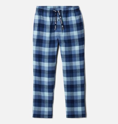 Men's Minky Fleece Plaid PJ Pants