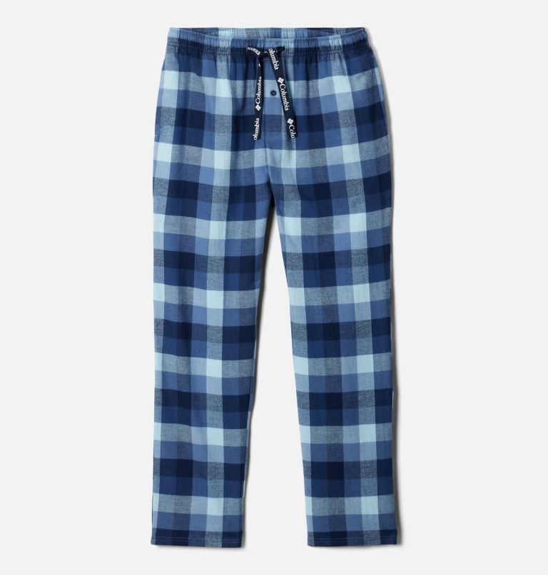 Men's Flannel Pajama Pant, Color: Dark Mountain Plaid, image 1