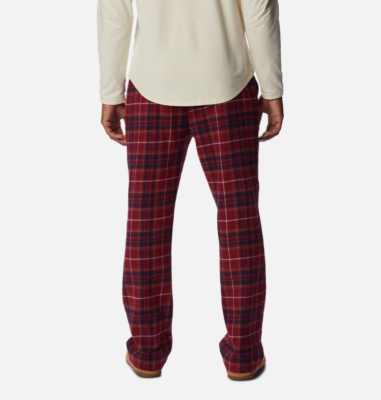 Men's Flannel Pant, Color: Red Jasper Forest Plaid, image 2