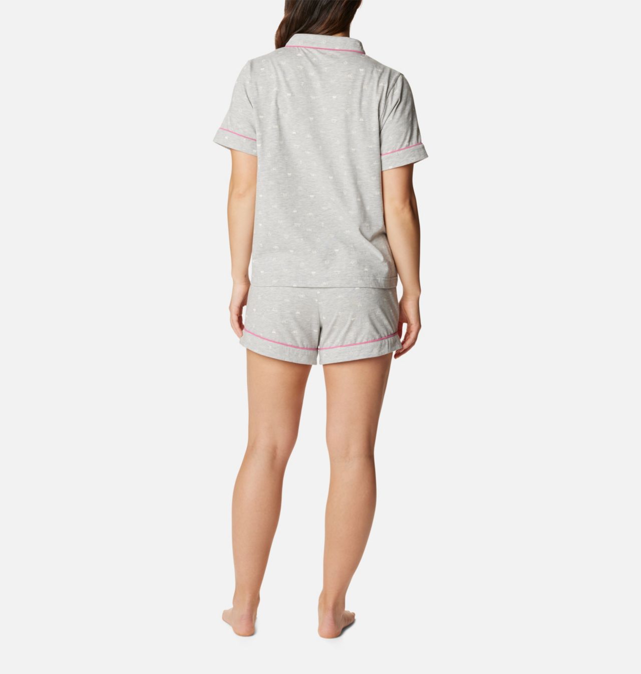 Women's Jersey Notch Collar PJ Set 2