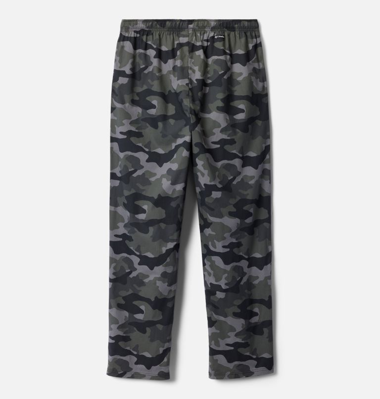 Thumbnail: Men's Woven PJ Pants, Color: Black Camo, image 2