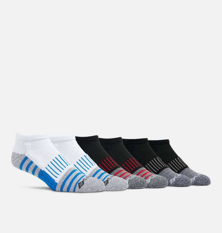 Men's Half Cushion No-Show Sock - 6 pack