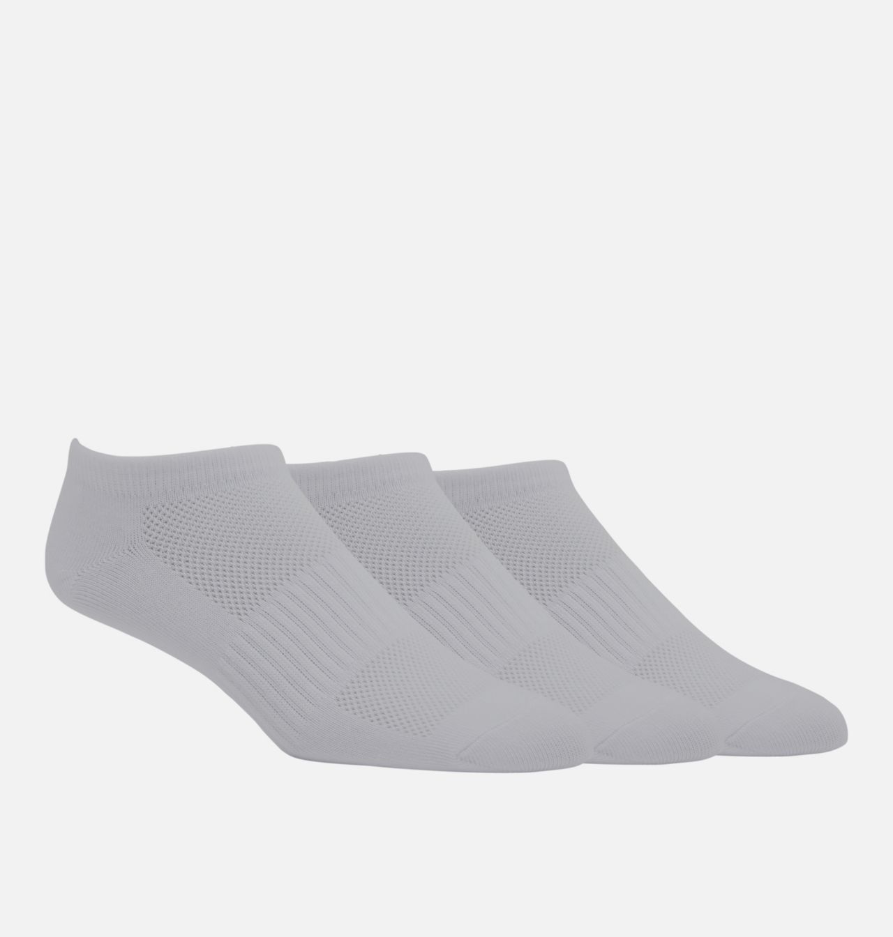 Women's Flat Knit No Show 3pk Sock 1