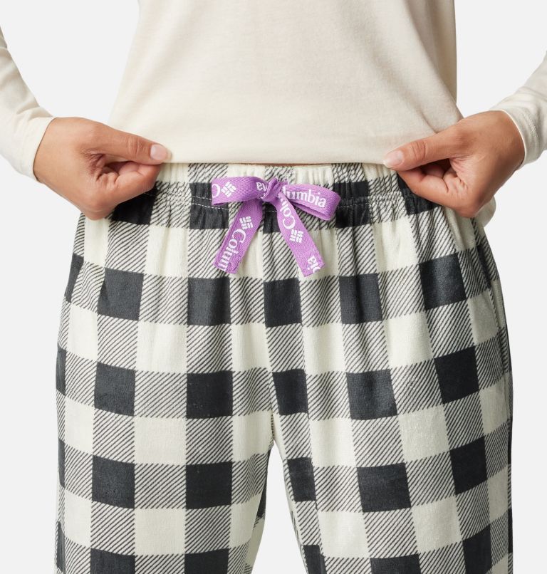 Women's Minky Fleece Plaid PJ Pants