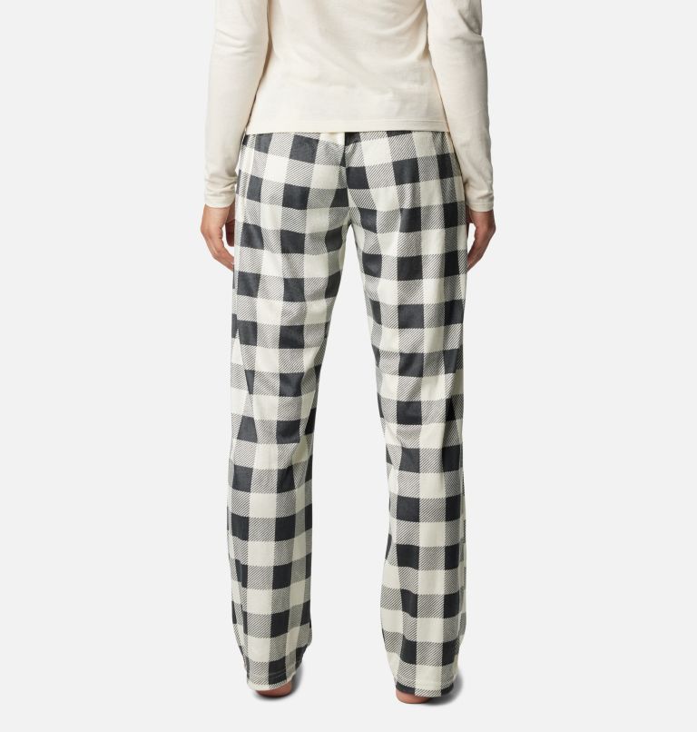 Men's Plush Sleep Pants: Red Buffalo Plaid Pants, Relaxed Fit