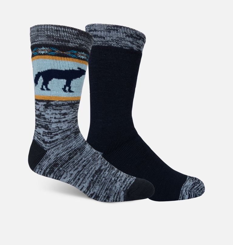 Men's Howler MW Thermal 2PK Sock | 464 | O/S, Color: Navy/Navy, image 1