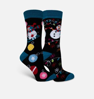 Socks-Ladies Polar Extreme Thermal Heat Sock, Fairisle - Wholesale