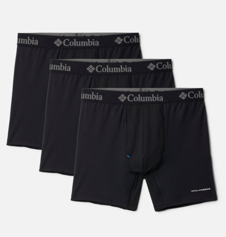 3 Pack Cool Comfort Boxer Brief, Color: Black/Black/Black, image 1
