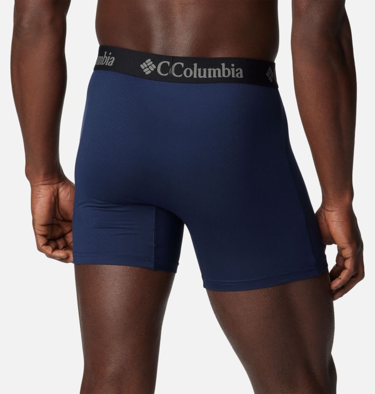 3 Pack Cool Comfort Boxer Brief, Color: Collegiate Navy/Columbia Grey/Black, image 7