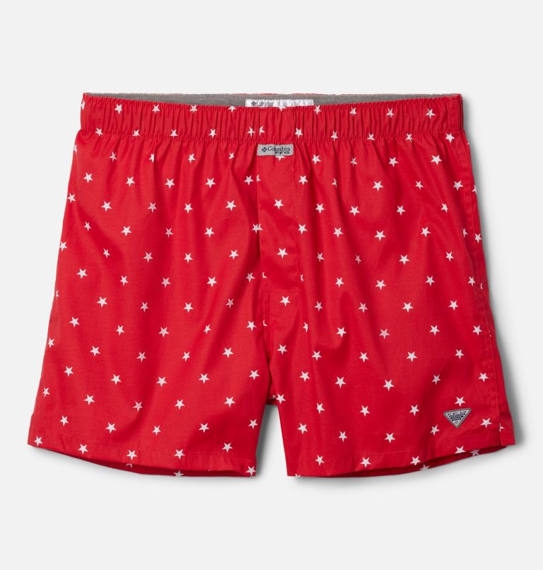 PFG Printed Woven Boxer - 3 pack, Color: Collegiate Navy/Red Spark/Collegiate Navy, image 2