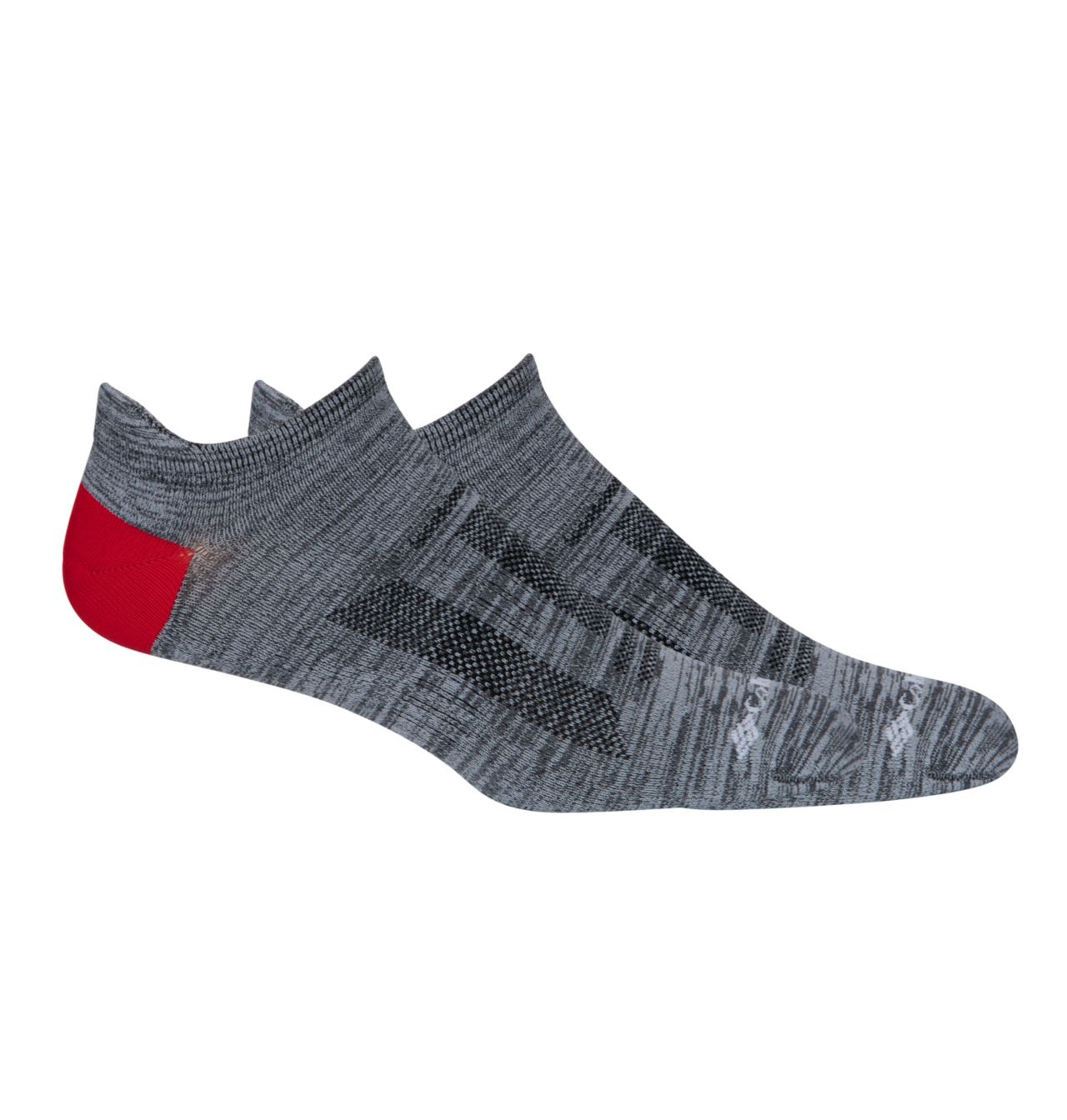Men's Space Dye BRR No-Show Lightweight Socks - 2 Pack 1