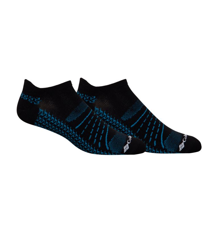Lot de 2 paires de chaussettes légères invisibles Mapped BRR pour homme, Color: BLACK, image 1