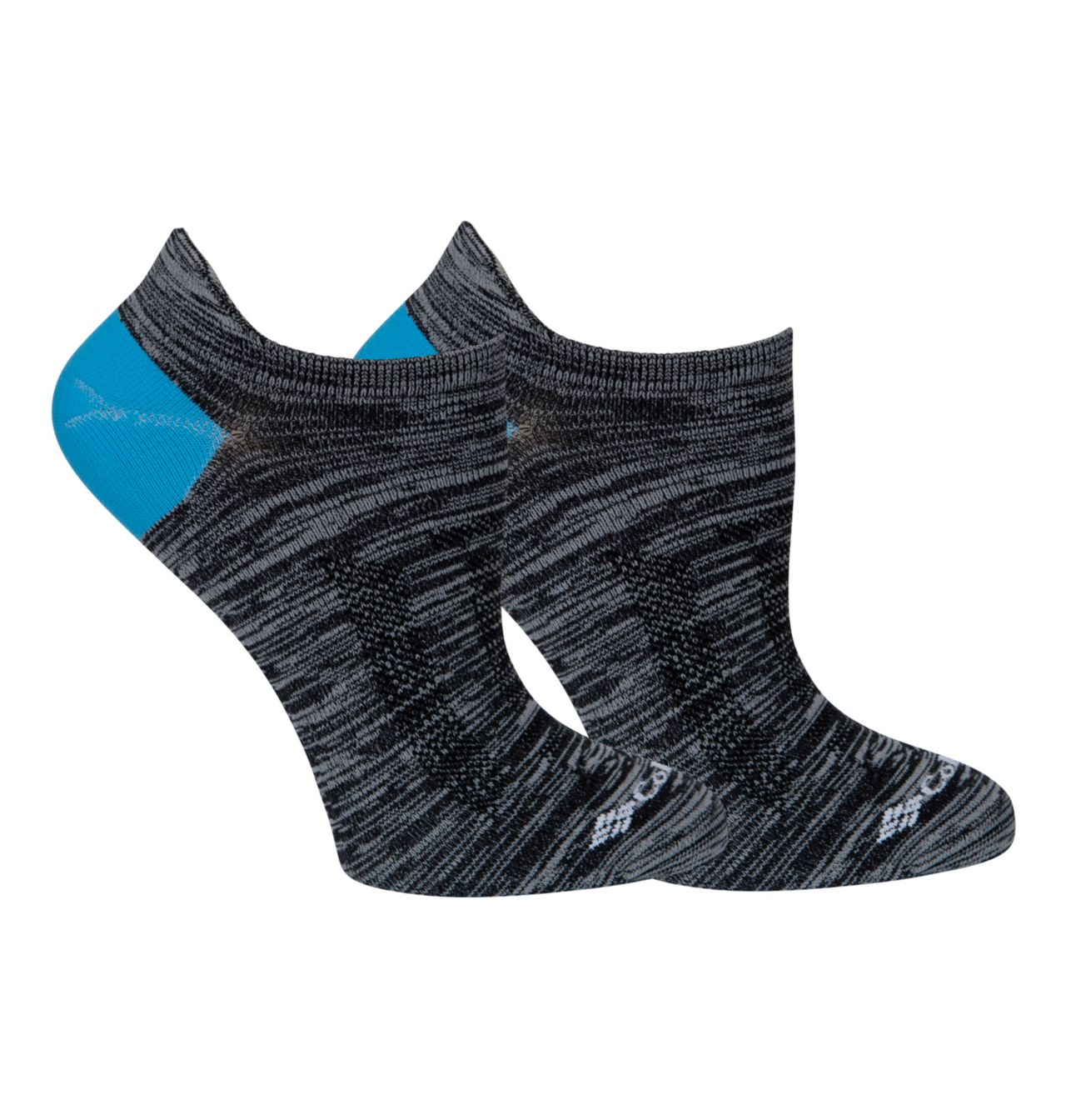 Women's Space Dye BRR No-Show Lightweight Socks - 2 Pack 1