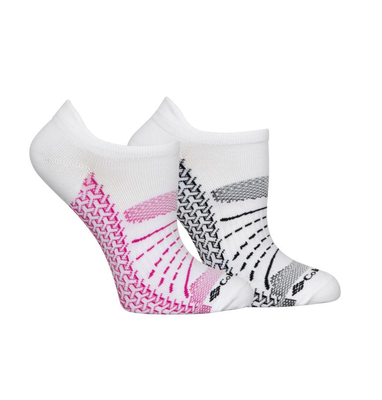 Space Due brrr No-Show Lightweight Socks - 2 Pack | 101 | O/S, Color: WHITE, image 1
