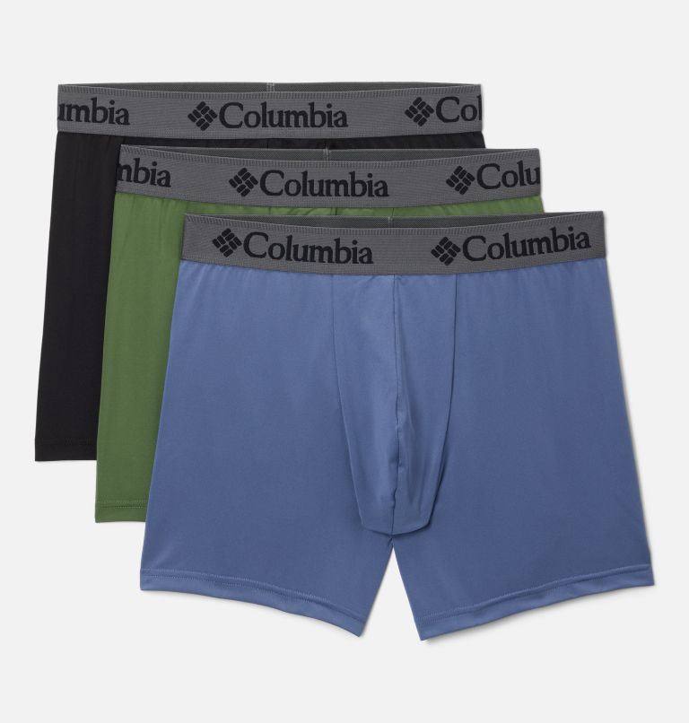 3PK Stretch Support Pouch Boxer Brief, Color: Canteen/Dark Mountain/Black, image 1
