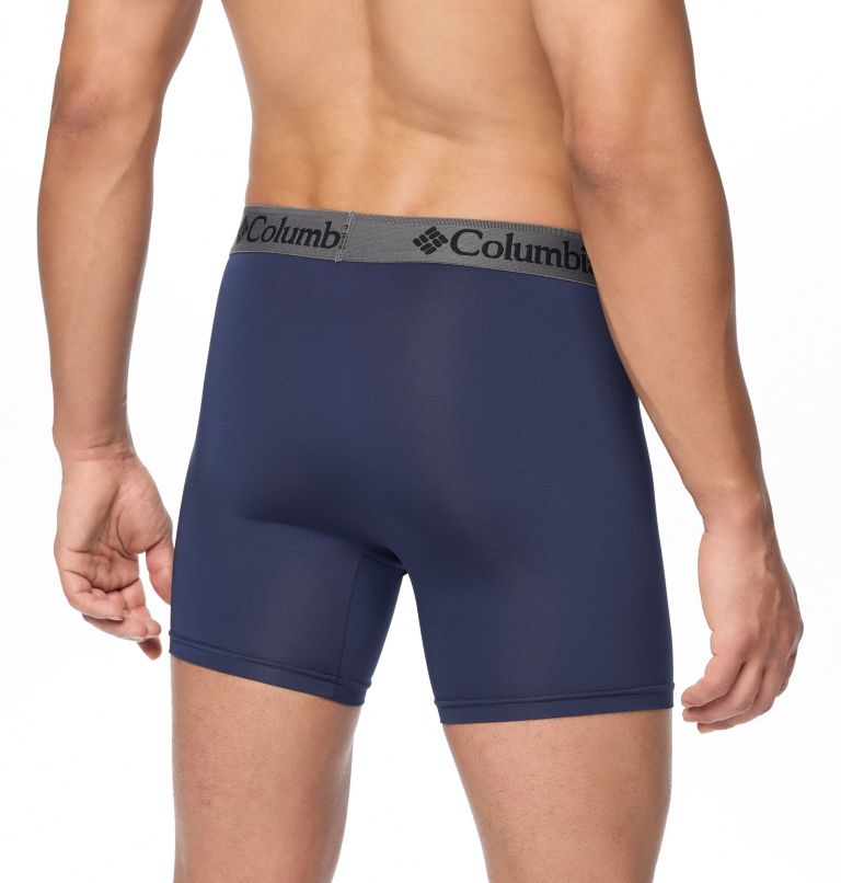 3PK Stretch Support Pouch Boxer Brief, Color: Collegiate Navy/City Grey/Black, image 4
