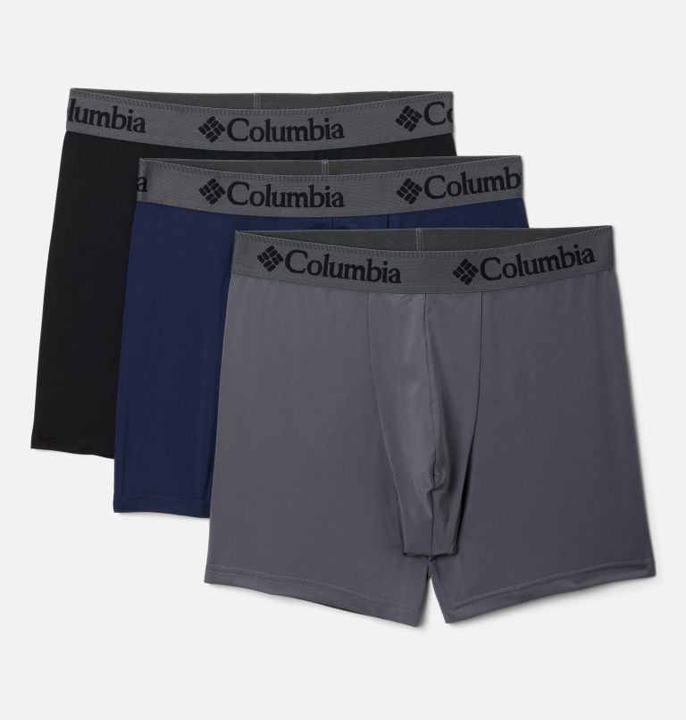 3PK Stretch Support Pouch Boxer Brief, Color: Collegiate Navy/City Grey/Black, image 1