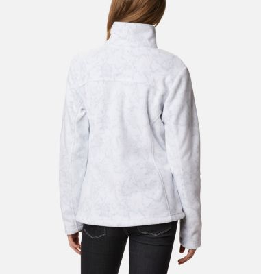 Veste Polaire Imprim&eacute;e Fast Trek&trade; Femme Fast Trek&trade; Printed Jkt | 015 | XS, White Brushstroke Floral, back