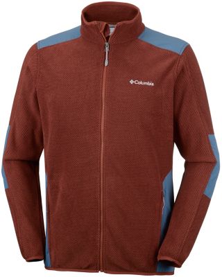 Tough Hiker&trade; Full Zip Fleece Tough Hiker&trade; Full Zip Fleece | 994 | L, Rusty, Blue Heron, front