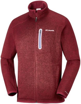Men&rsquo;s Altitude Aspect&trade; Full Zip Fleece Jacket Altitude Aspect&trade; FZ | 419 | S, Red Element Heather, front