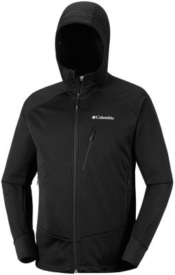 columbia steel cliff hooded softshell jacket
