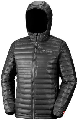 men's outdry ex gold down hooded jacket