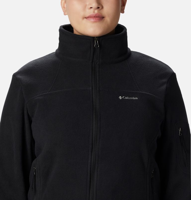 Women's Fast Trek II Fleece Jacket - Plus Size, Color: Black, image 4