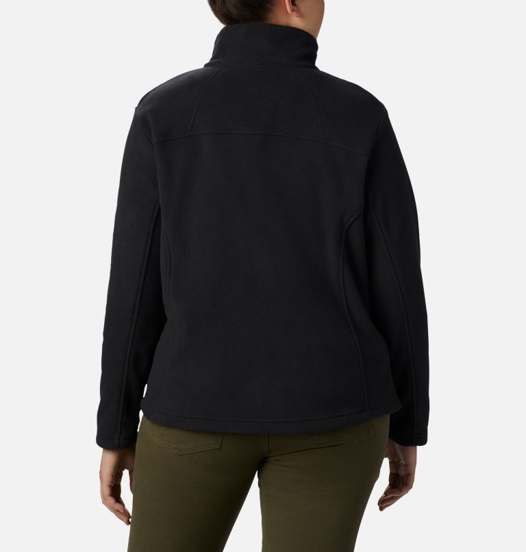 Thumbnail: Women's Fast Trek II Fleece Jacket - Plus Size, Color: Black, image 2