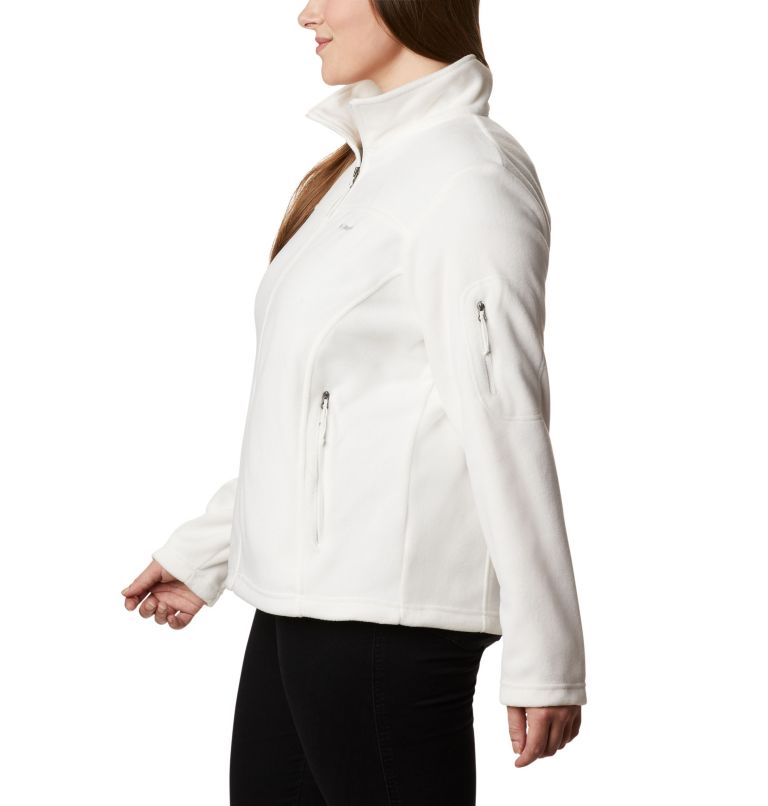 Women's Fast Trek II Fleece Jacket - Plus Size, Color: Sea Salt, image 3