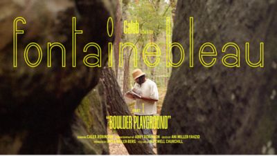 Title sequence for Caleb's film: Fontainebleau