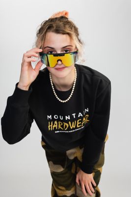 Lily in the studio