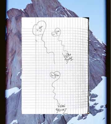 Viv's sketchbook.