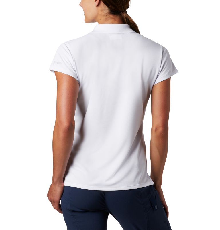 Thumbnail: Women’s PFG Innisfree Short Sleeve Polo, Color: White, image 2