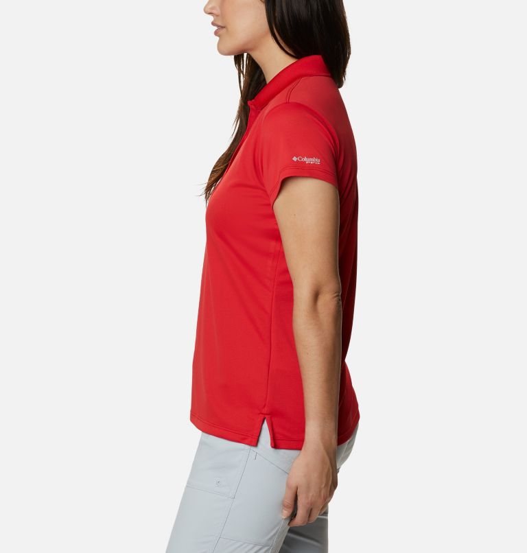 Women’s PFG Innisfree Short Sleeve Polo, Color: Red Spark