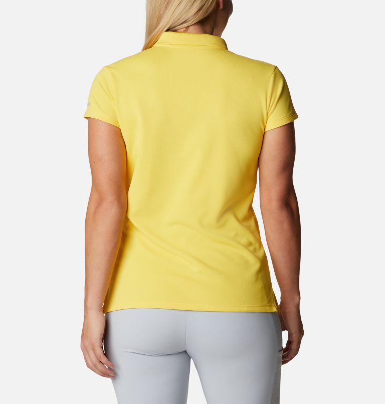 Thumbnail: Women’s PFG Innisfree Short Sleeve Polo, Color: Sun Glow, image 2