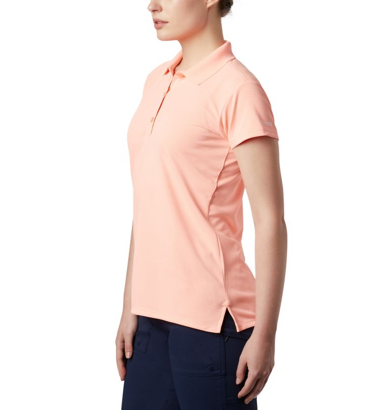 Polo à manches courtes PFG Innisfree pour femme, Color: Tiki Pink, image 5