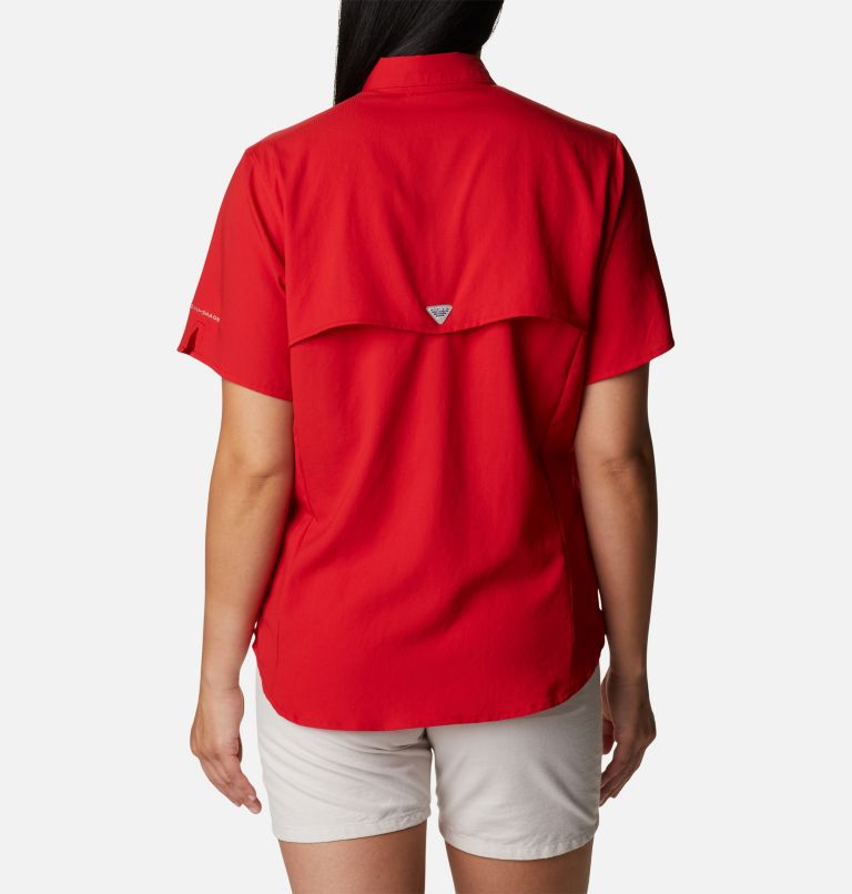 Thumbnail: Womens Tamiami II SS Shirt | 696 | S, Color: Red Spark, image 2