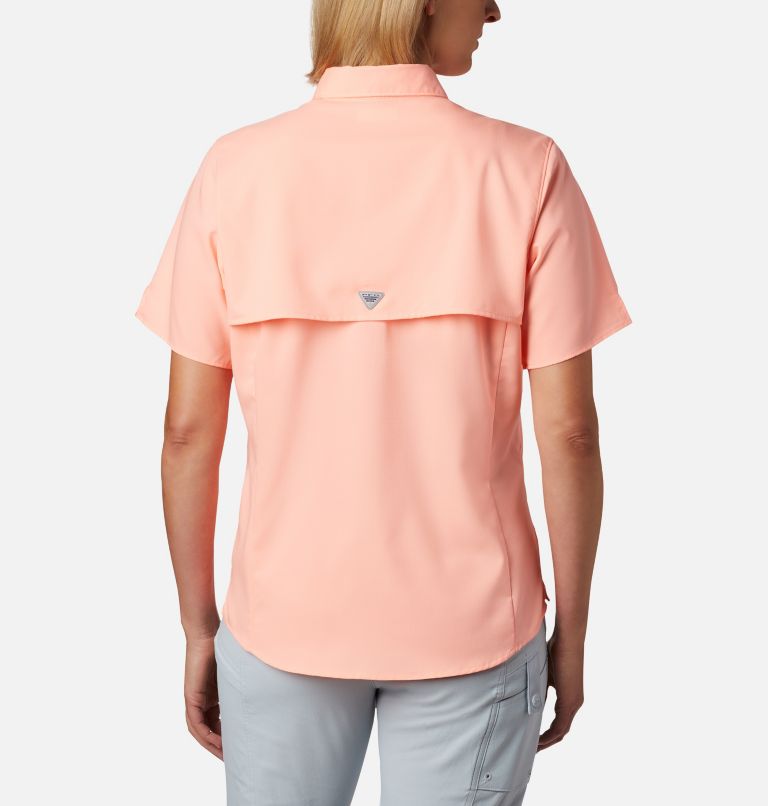 Thumbnail: Womens Tamiami II SS Shirt | 884 | S, Color: Tiki Pink, image 2