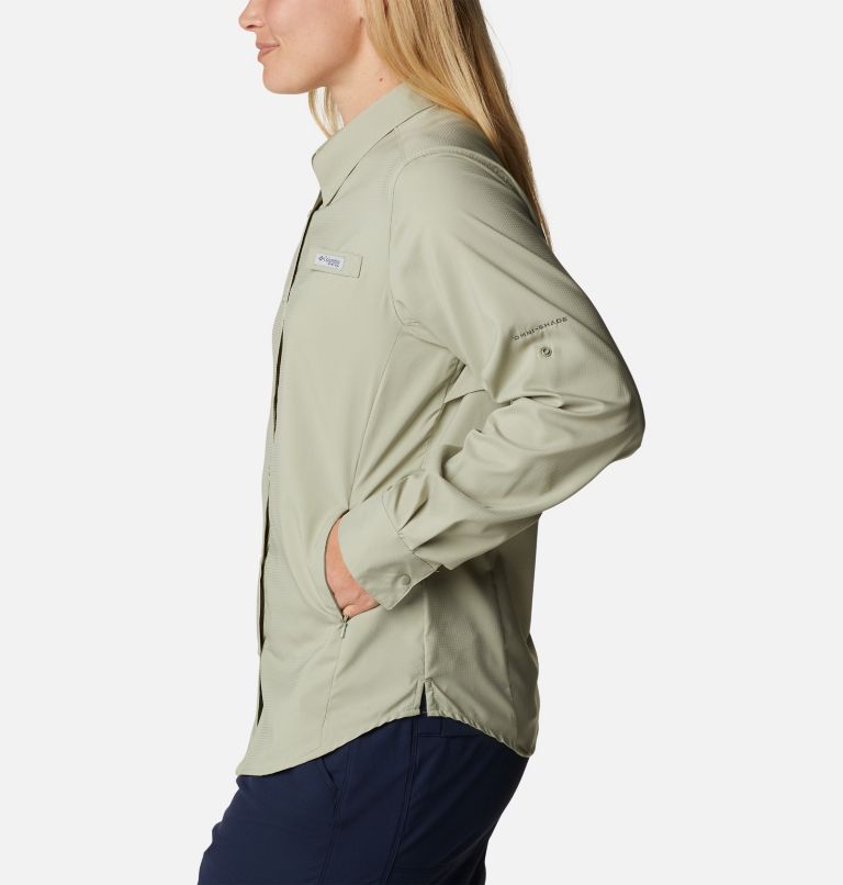 Women’s PFG Tamiami II Long Sleeve Shirt, Color: Safari