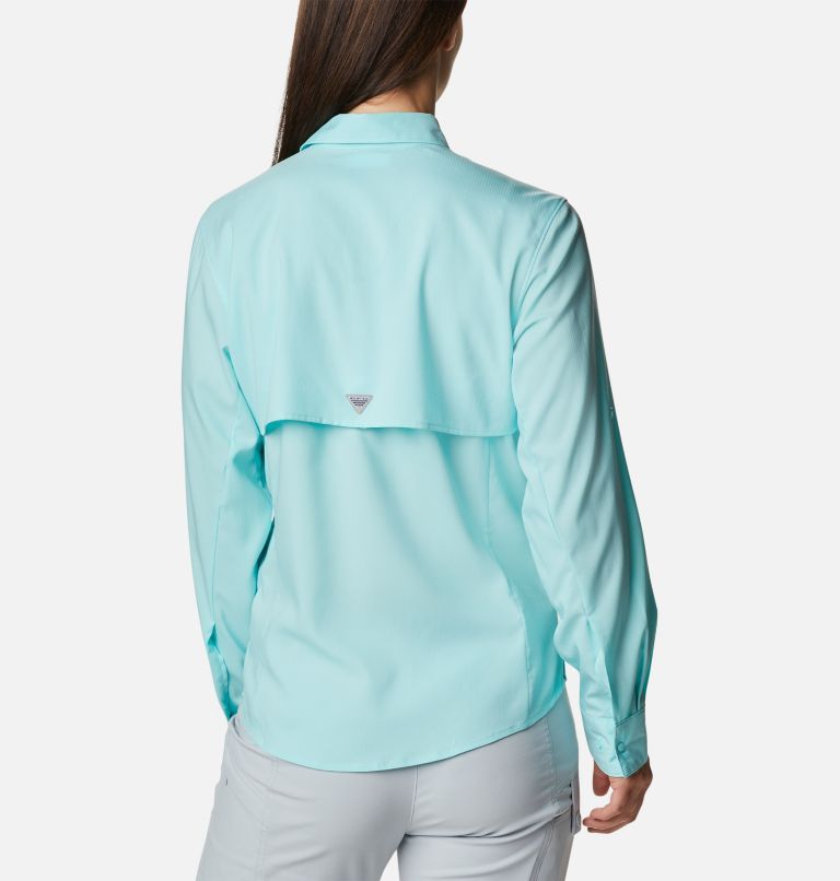 Thumbnail: Women’s PFG Tamiami II Long Sleeve Shirt, Color: Gulf Stream, image 2